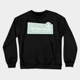 Welcome to The Outer Banks (Teal) Classic Crewneck Sweatshirt